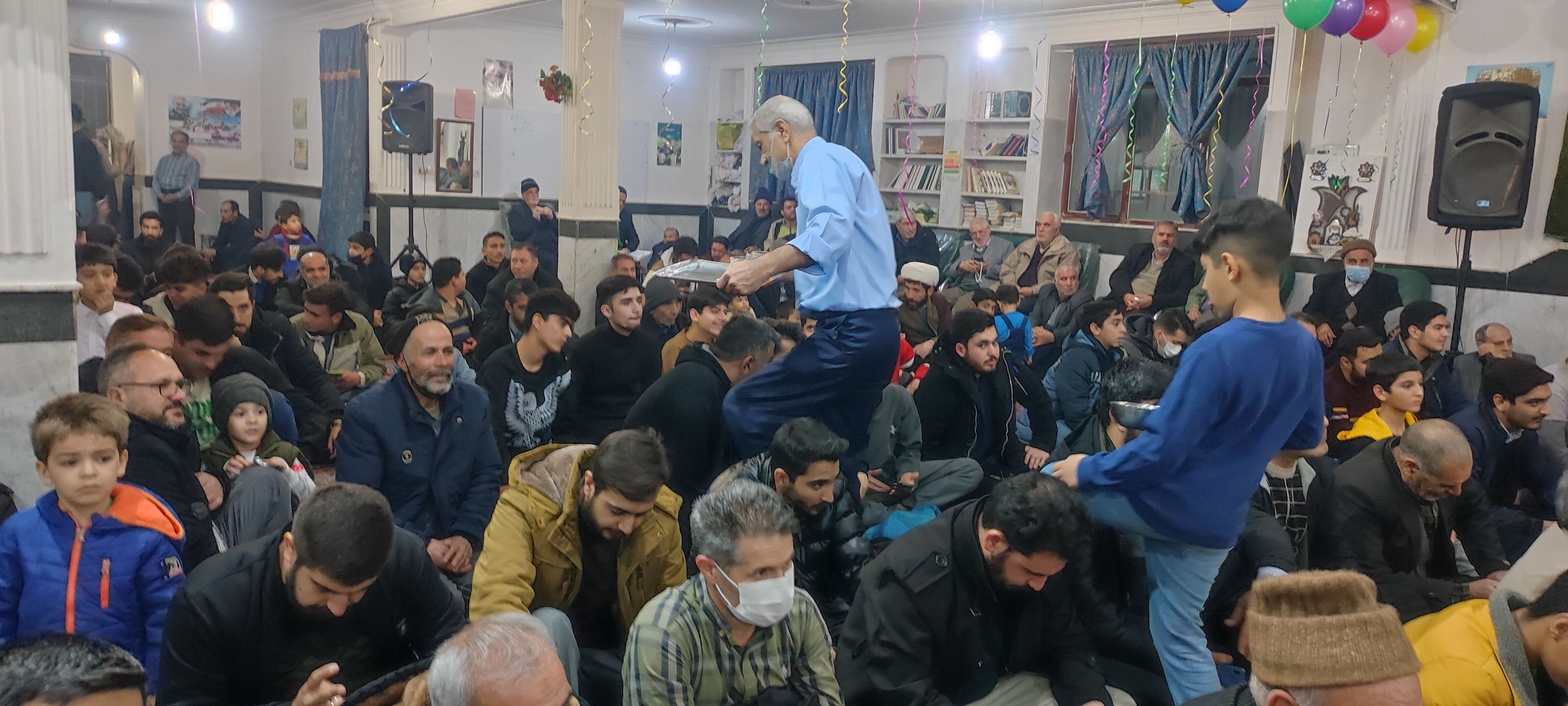 جشن بزرگ ولادت امام جواد (ع) در سالگرد عملیات کربلای پنج در بیت الجواد شیروان