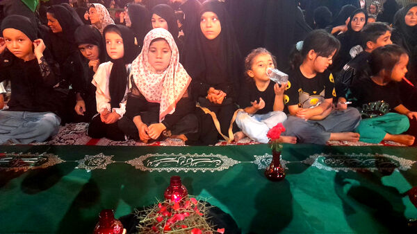 مراسم عزاداری سالروز شهادت حضرت رقیه(س) در قم