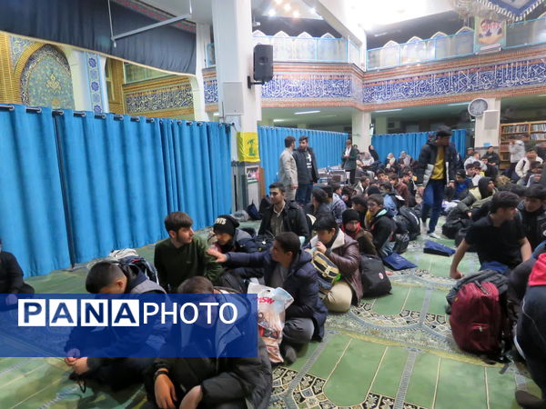 اعزام کاروان راهیان نور از مدارس متوسطه دوم پسرانه منطقه پردیس 