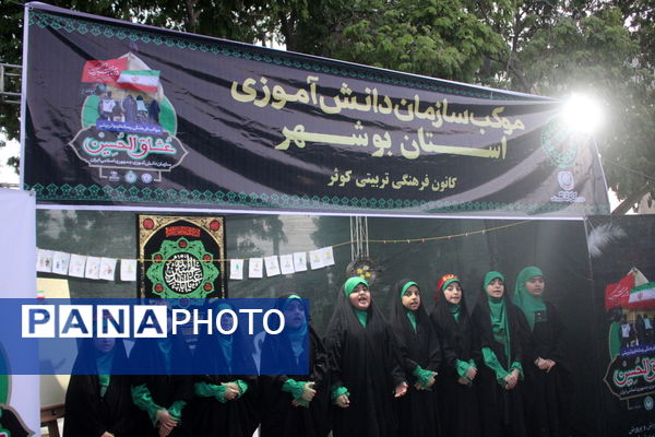 پیاده‌روی جاماندگان اربعین حسینی در بوشهر