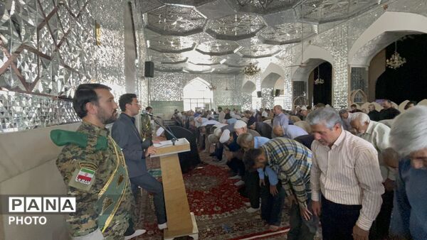 نماز عبادس سیاسی جمعه در شهرستان کاشمر 