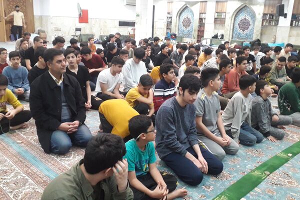 اعتکاف دانش‌آموزی شهرستان سنندج
