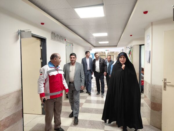 برنامه نمادین مانور زلزله در شهرستان بروجن