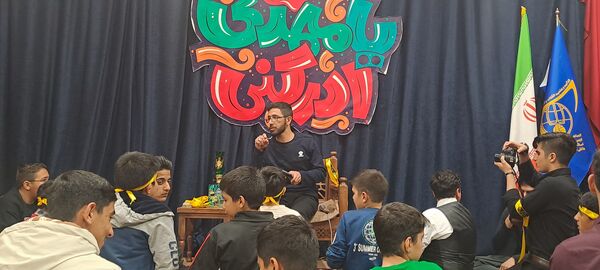  هیات هفتگی دانش‌آموزی انصار المهدی در نیشابور 