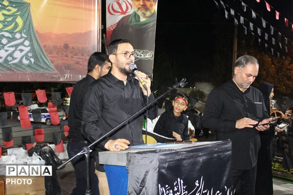 لبیک نوجوانان نظرآباد به ندای کربلا در آیین «احلی من العسل»