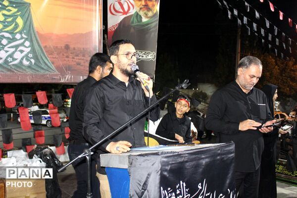 لبیک نوجوانان نظرآباد به ندای کربلا در آیین «احلی من العسل»