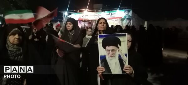 تجمعات شبانه مردمی در بلوار توس مشهد
