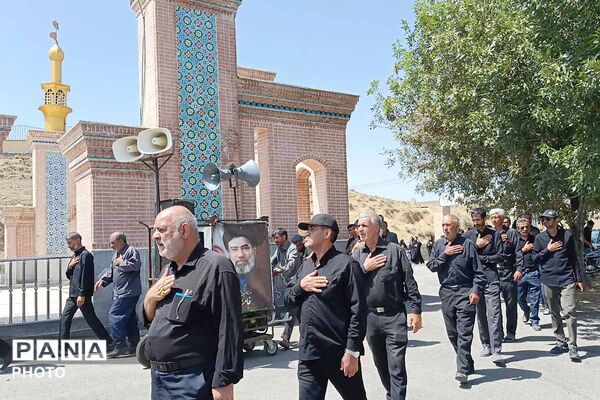 عزاداری شهرستان راز جرگلان در شهادت امام رضا (ع)