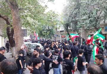 نسل نوجوان بسیج، مسیر بریانک تا حرم را با نوای یا رقیه (س) پیمودند