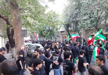 نسل نوجوان بسیج، مسیر بریانک تا حرم را با نوای یا رقیه (س) پیمودند