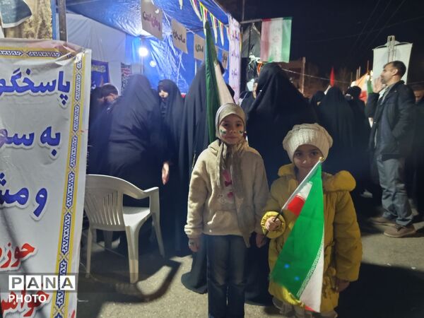 چهارشنبه سوری متفاوت در بلوار فضل نیشابور 