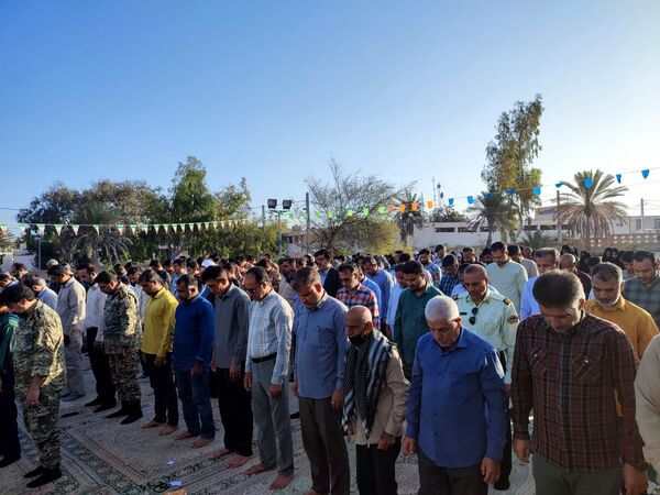 نماز عید سعید فطر در بوموسی