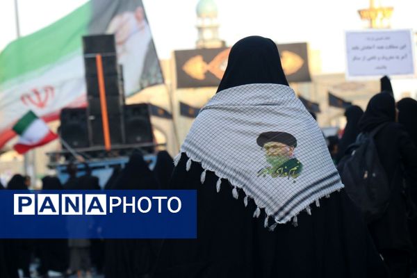 راهپیمایی گرامیداشت روز عفاف و حجاب در مشهد