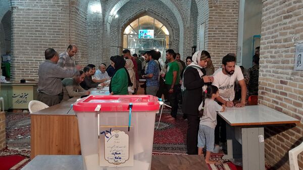 دقایق پایانی انتخابات ریاست‌جمهوری در شهرستان نیشابور 