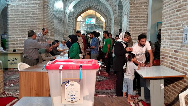 دقایق پایانی انتخابات ریاست‌جمهوری در شهرستان نیشابور 