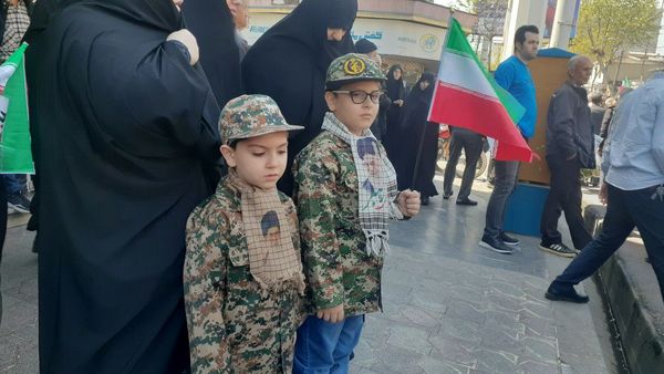 راهپیمایی روز قدس در قائمشهر