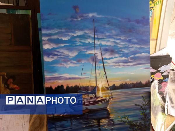 داوری آثار هنری مسابقات فرهنگی هنری آموزش و پرورش ناحیه ۳ 