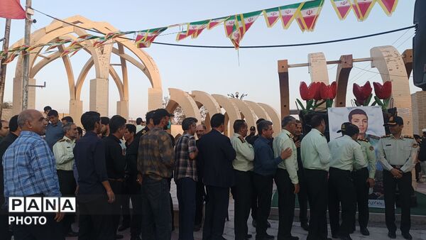 نخستین ‌سالگرد شهید مدافع‌ امنیت «محمدزیدآبادی»
