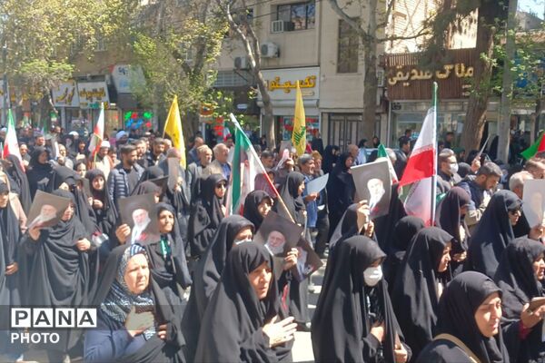 مراسم بزرگداشت چهلمین روز شهادت قائد امت در بجنورد