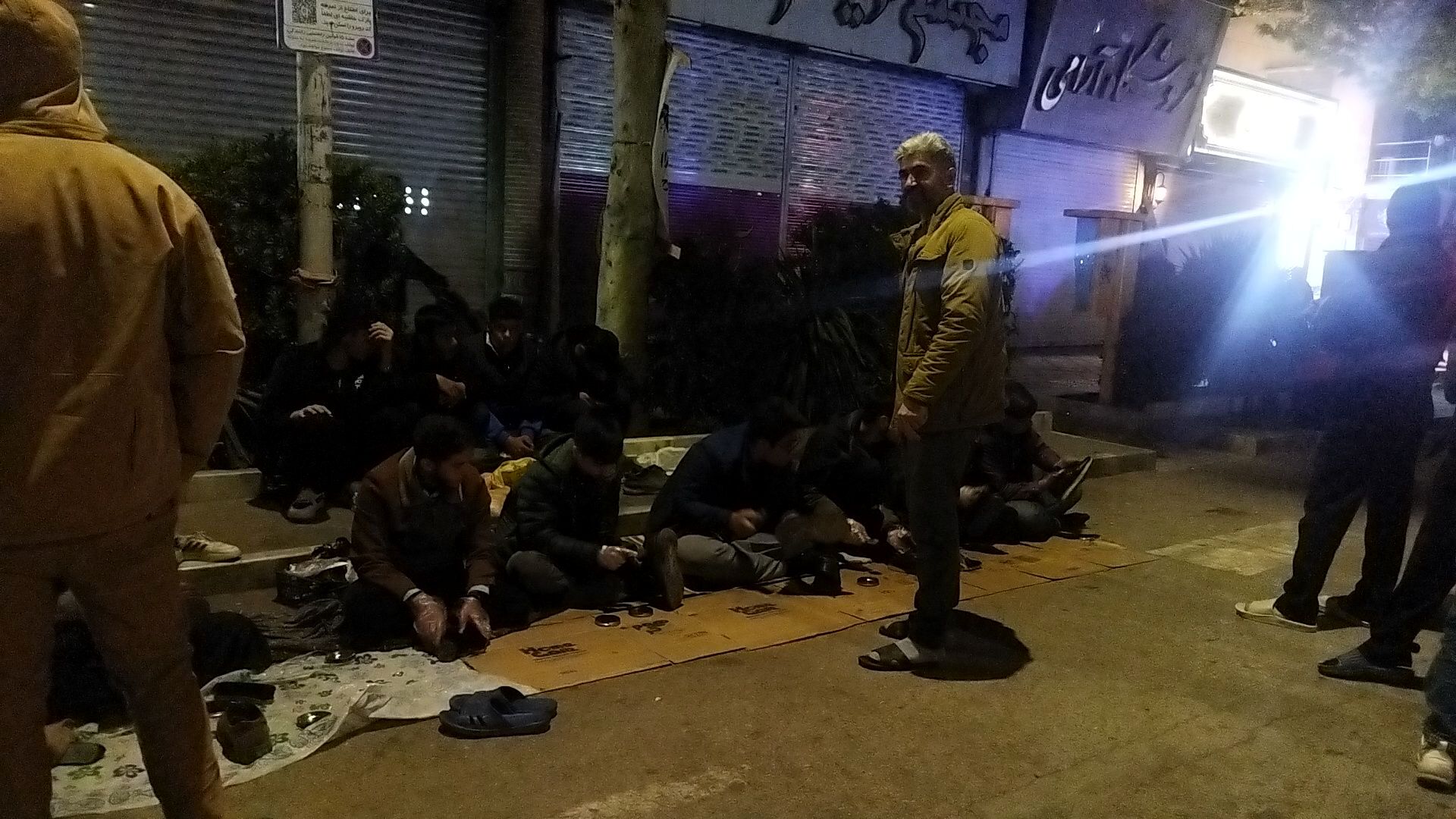 واکس صلواتی موکب پایگاه مقاومت بسیج شهدای روستای باغشن گچ