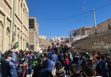 عزاداری باشکوه نوگلان فاطمی در شهرکرد