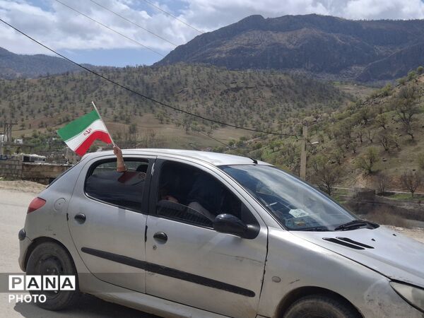برپایی موکب توسط خادم الشهدای منطقه میانکوه
