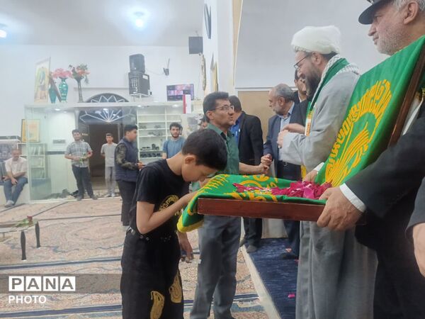 بازدید خادمین حرم رضوی از زورخانه علی‌بن‌ابی‌طالب مروست