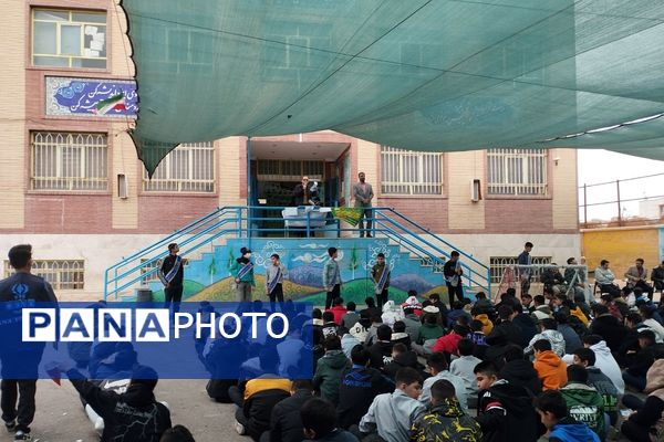 ترنم انتظار در مدارس پیشوا