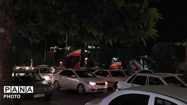 شصت و هشتمین رژه خودرویی در بلوار فضل نیشابور 
