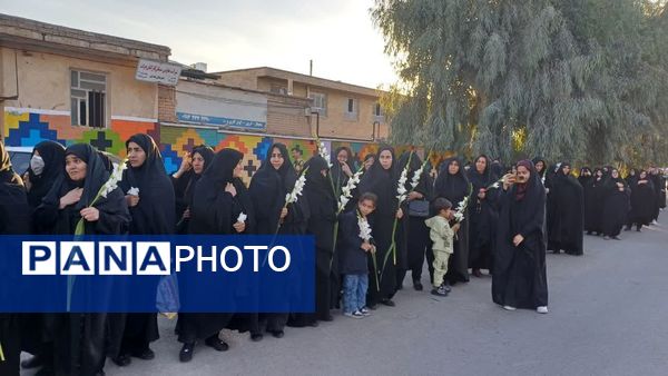 لاله‌های سرخ فاطمی به پلدختر رسیدند 