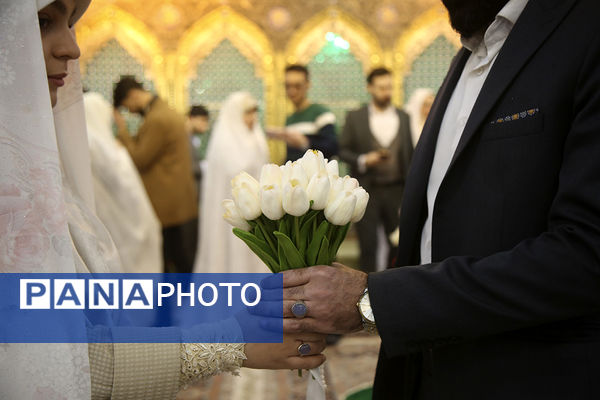 جشن ازدواج ۶۵۰ زوج دانشجوی دانشگاه‌های قم در سالروز میلاد جوادالائمه(س)