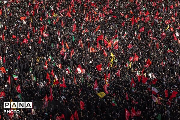 دومین روز مراسم بدرقه و وداع با رهبر شهید مقاومت