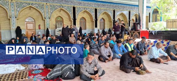 حضور کاروان زائر اولی‌های قم در کربلا