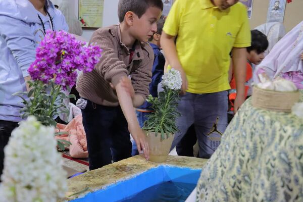 برگزاری جشن روزه اولی‌ها در خانه ایثارنجف‌آباد   