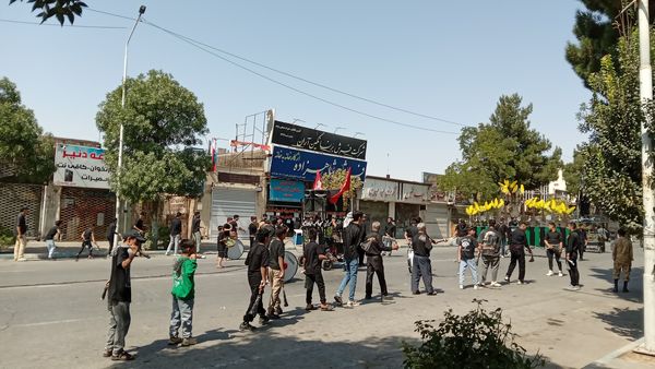 مراسم عزاداری شهادت  امام حسن مجتبی(ع) و رحلت پیامبر اکرم (ص) در نیشابور 