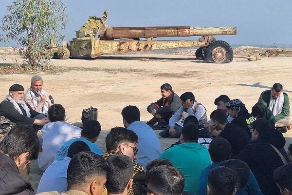 حضور دانش‌آموزان دبیرستان فرهنگیان شهید بهشتی ناحیه 2 شهرری در اردوی راهیان نور 