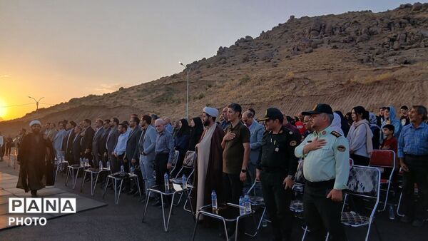 افتتاحیه  بوستان خبرنگار در دریاچه مادر 