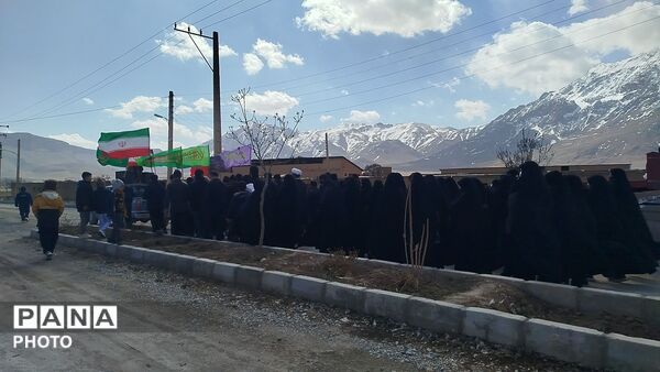 روستای دزک در سوگ ولی امر مسلمین