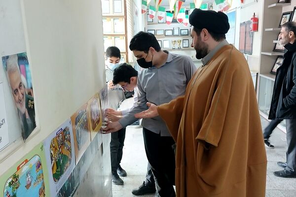 حضور پرشور دانش آموزان ناحیه دو شهرری در برنامه‌های متنوع دهه فجر و جشن انقلاب