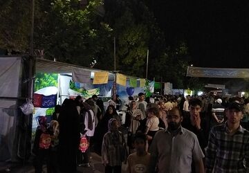 مهمانی کیلومتری غدیر در نیشابور 
