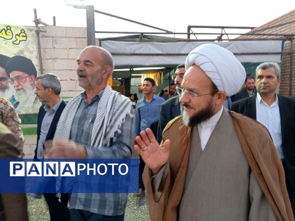 بازدید روسای ادارات خلیل آباد از دومین کنگره ملی شهید مدرس (ره) و ۱۲۲۲ شهید منطقه ترشیز کهن 