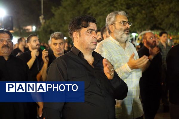 آیین «مشعل گردانی» نجفی‌های مقیم قم