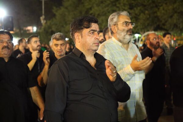 آیین «مشعل گردانی» نجفی‌های مقیم قم