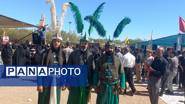 مراسم تعزیه‌خوانی شهادت امام رضا(ع) شهرستان میان جلگه نیشابور 