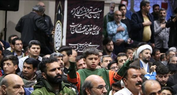 همایش بزرگ بسیجیان در محمدشهر کرج