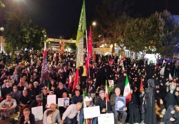 عزاداری امام حسین (ع)در صد و بیست و هفتمین شب