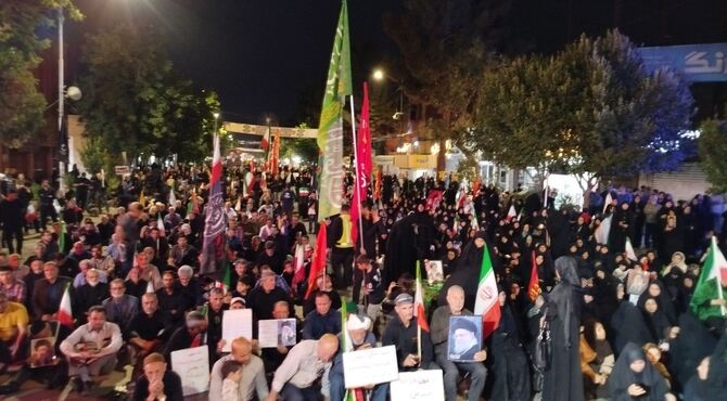 عزاداری امام حسین (ع)در صد و بیست و هفتمین شب