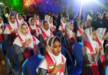 جشن خیابانی آغاز سال تحصیلی با اجرای گروه‌های سرود مدارس رودان