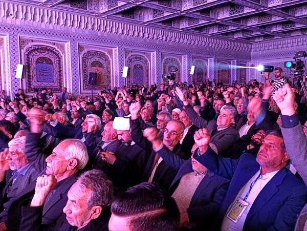 آیین افتتاحیه اجلاسیه بین‌المللی پیرغلامان حسینی در مشهد 