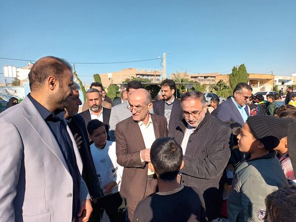 حضور معاون حقوقی و امور مجلس وزیر آموزش و پرورش در سوسنگرد